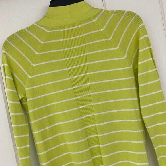 Vince., Stripe Cardigan, Button, V-neck - Picture 5 of 8